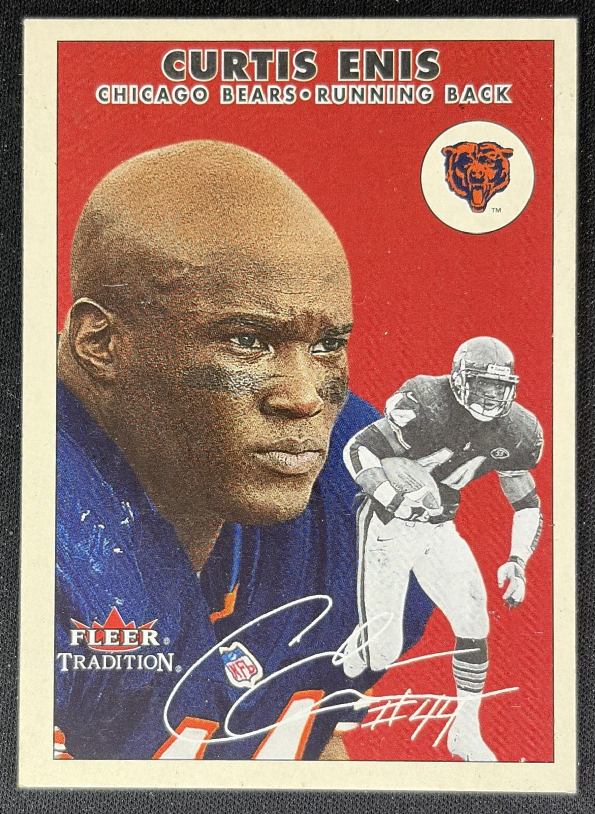 Curtis Enis 2000 Fleer Tradition Glossy Bears front