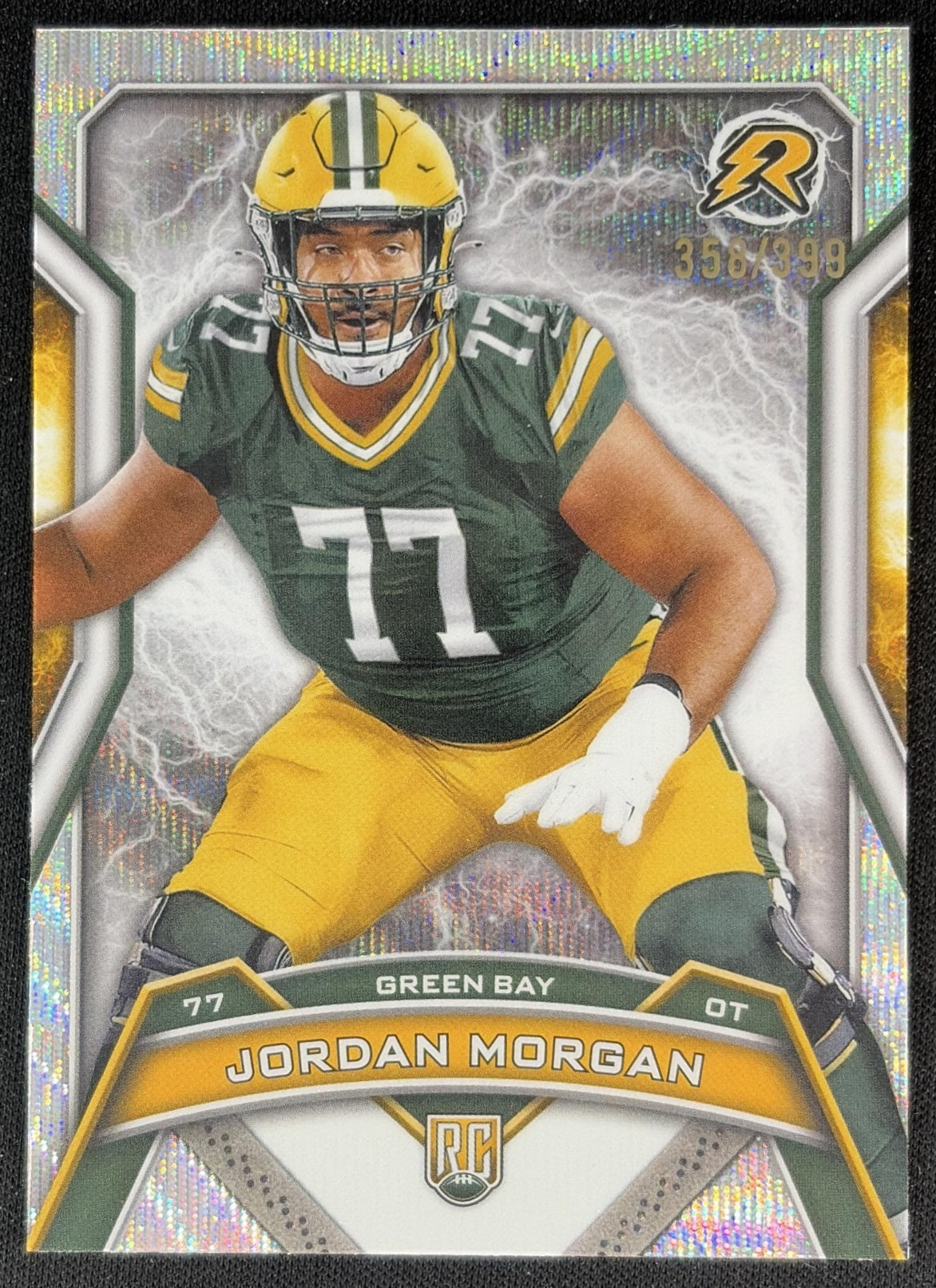 Jordan Morgan 2024 Topps Resurgence Surge /399 Packers front