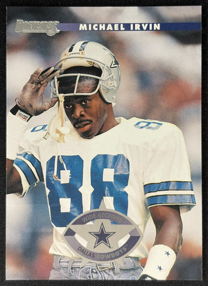 Michael Irvin 1996 Donruss Cowboys Front