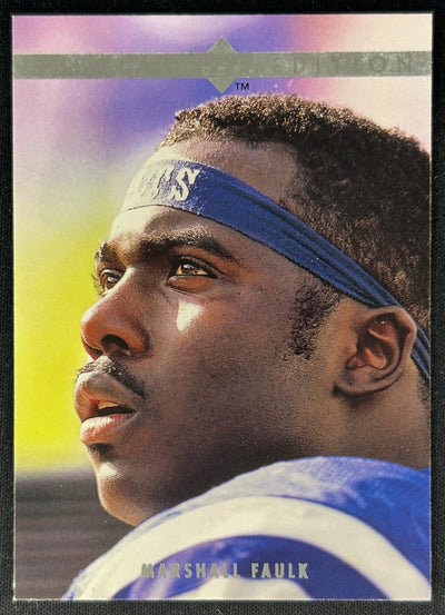 Marshall Faulk 1995 Upper Deck Special Edition Colts Sports Trading Cards
