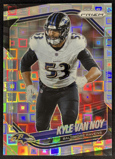 Kyle Van Noy 2025 Panini Prizm Pandora /400 Ravens Sports Trading Cards