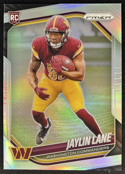 Jaylin Lane 2025 Panini Prizm Silver Commanders Default Title Sports Trading Cards