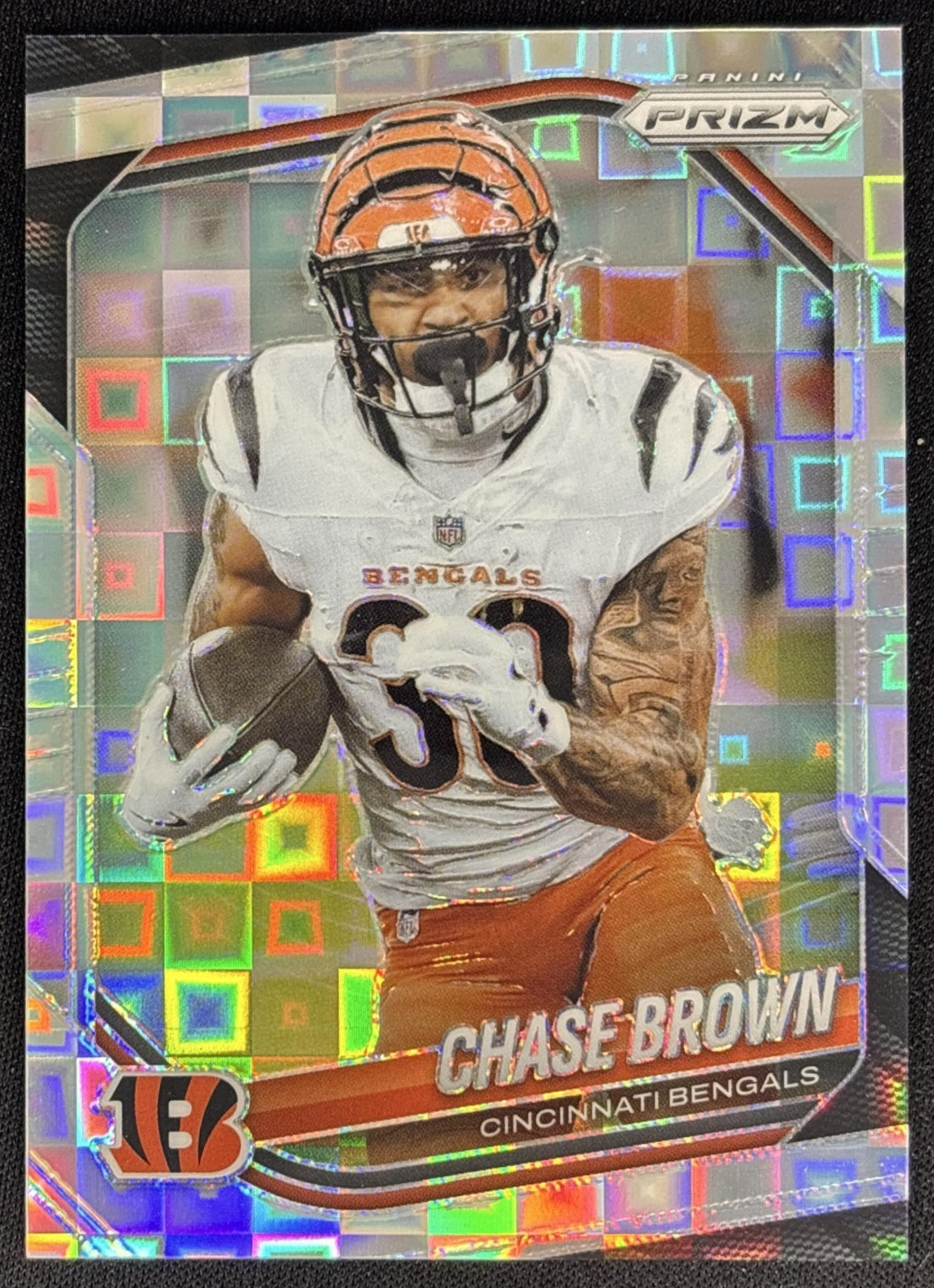 Chase Brown 2025 Panini Prizm Pandora /400 Bengals Sports Trading Cards