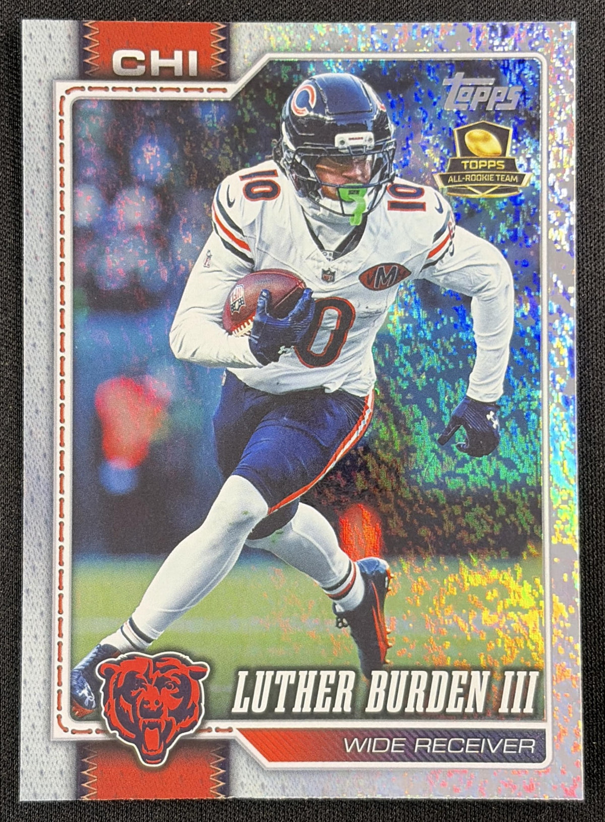 Luther Burden III 2026 Topps Rainbow Foil Bears