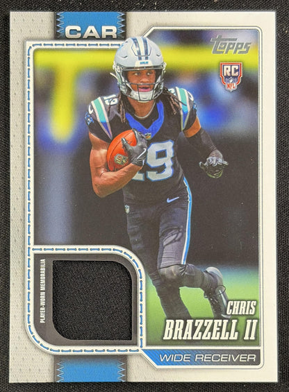 Chris Brazzell II 2026 Topps Real One Relic Panthers