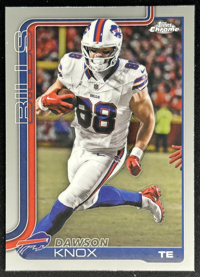 Dawson Knox 2025 Topps Chrome Bills Default Title