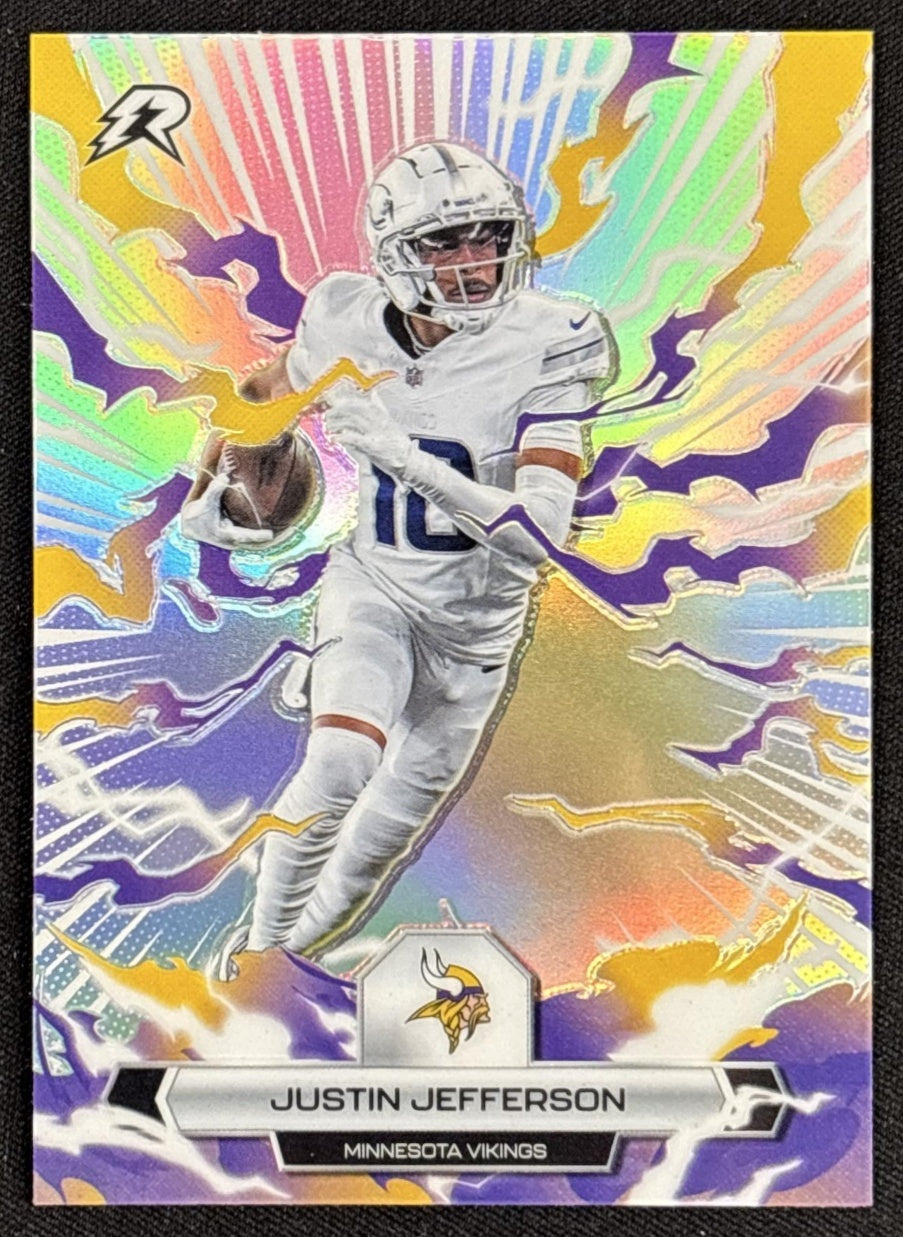 Justin Jefferson 2025 Topps Resurgence Refractor Vikings