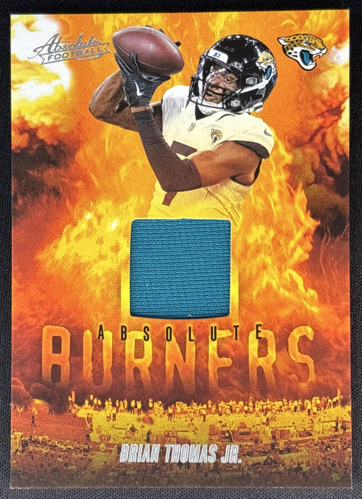 Brian Thomas Jr. 2025 Panini Absolute Burners Jaguars