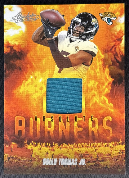 Brian Thomas Jr. 2025 Panini Absolute Burners Jaguars