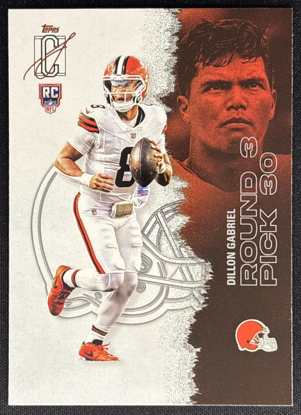 Dillon Gabriel 2025 Topps Signature Class Rookie Browns front