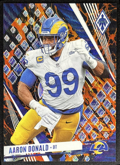 Aaron Donald 2023 Panini Phoenix Lava /150 Rams