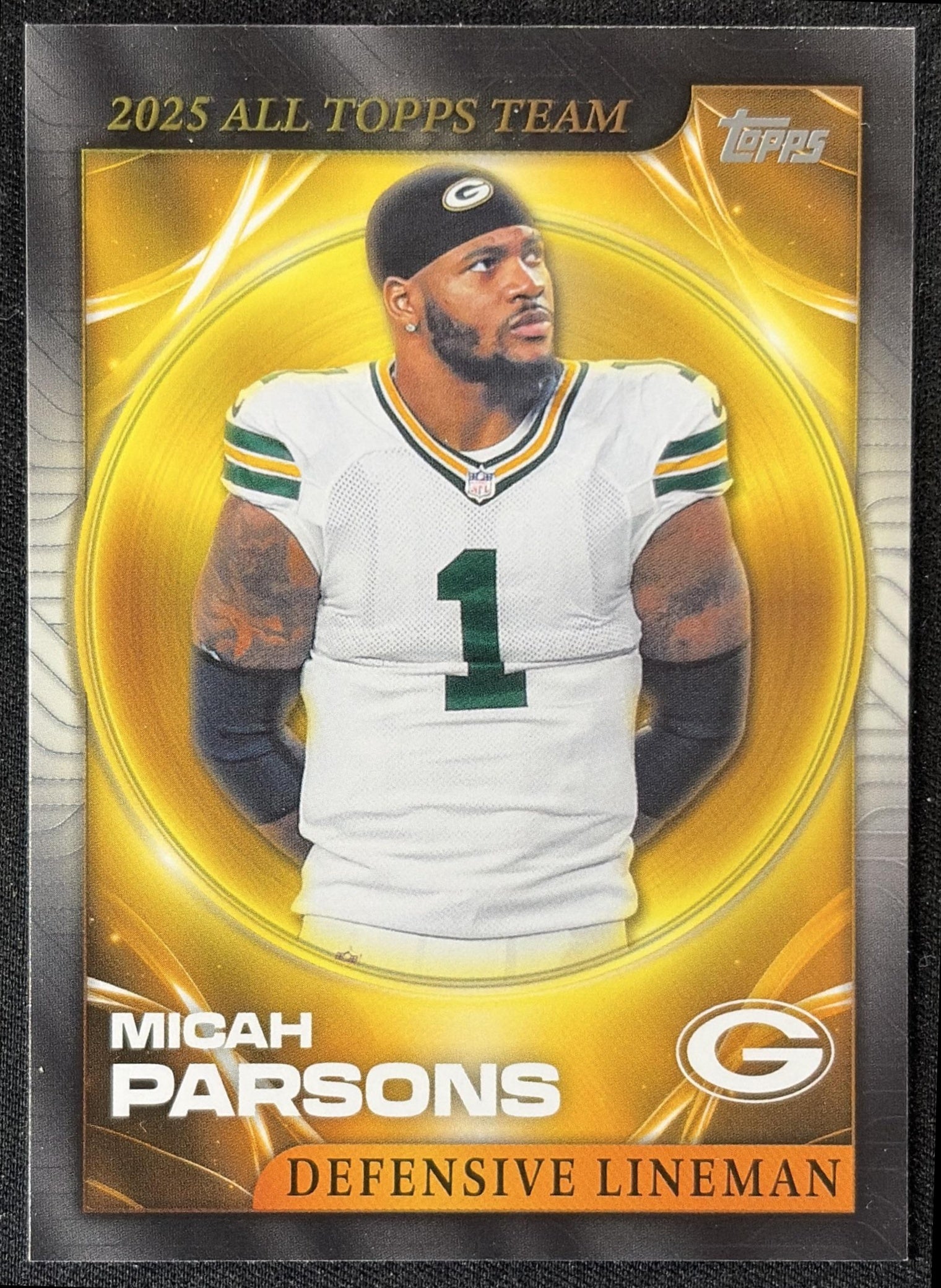 Micah Parsons 2026 Topps 2025 All-Topps Team Packers front