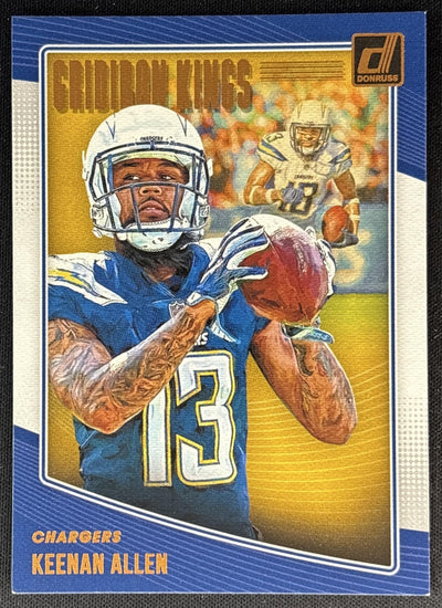 Keenan Allen 2018 Panini Donruss Gridiron Kings Chargers Default Title Sports Trading Cards