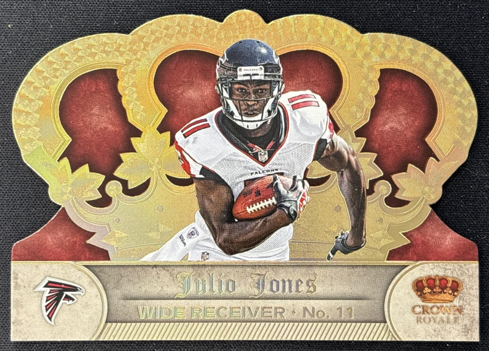 Julio Jones 2012 Panini Crown Royale Gold /99 Falcons front