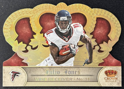 Julio Jones 2012 Panini Crown Royale Gold /99 Falcons front