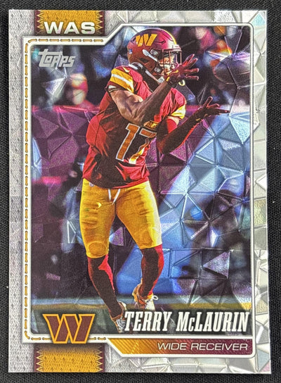Terry McLaurin 2026 Topps Diamante Foil Commanders Sports Trading Card