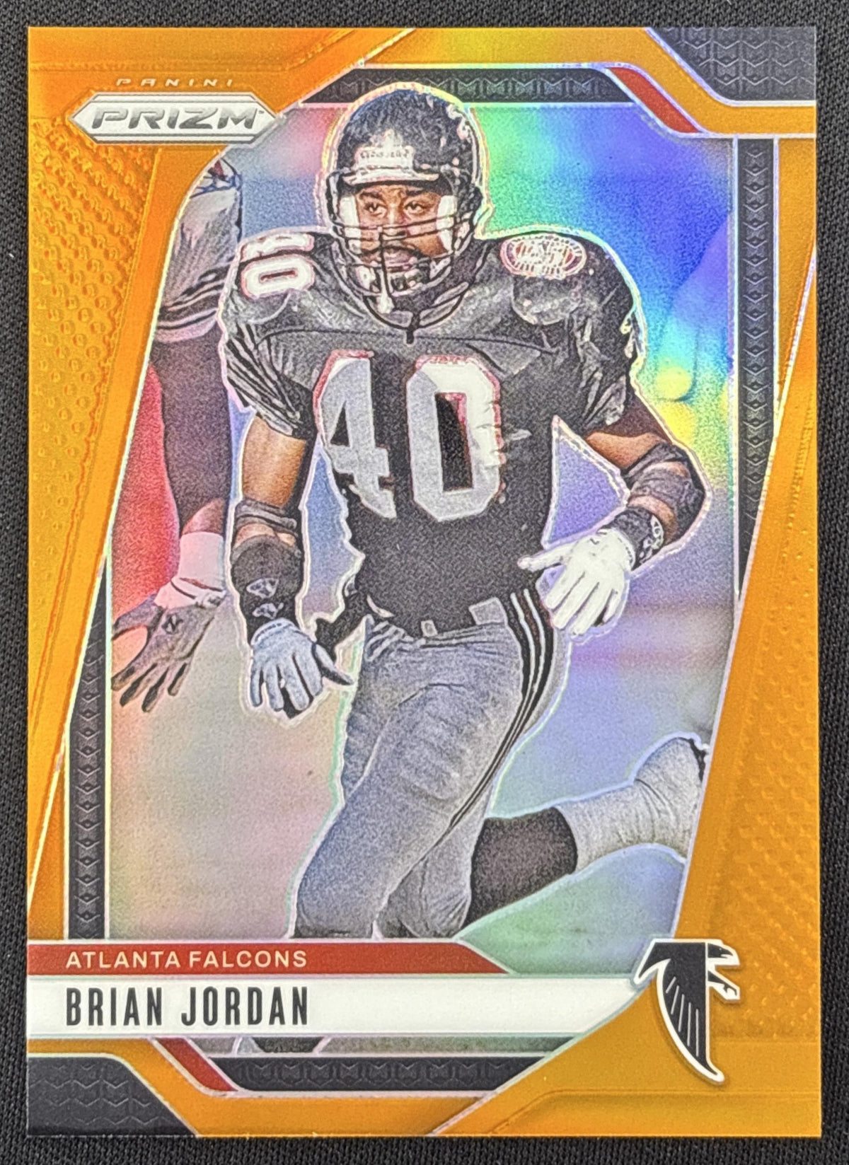 Brian Jordan 2024 Panini Prizm Orange /249 Falcons
