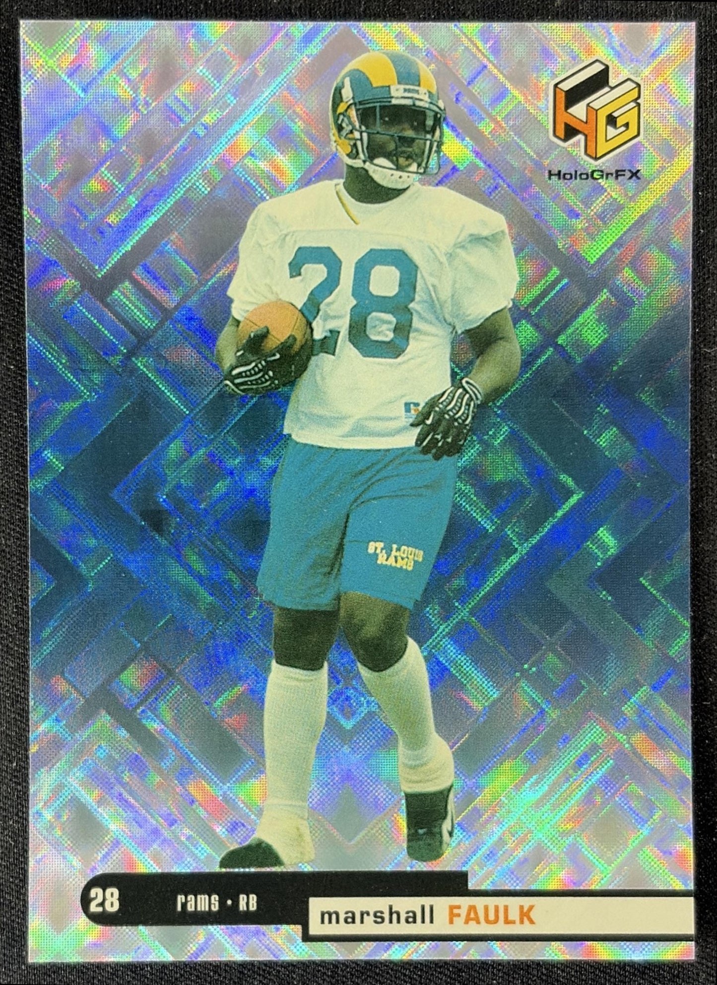Marshall Faulk 1999 Upper Deck HoloGrFX Rams