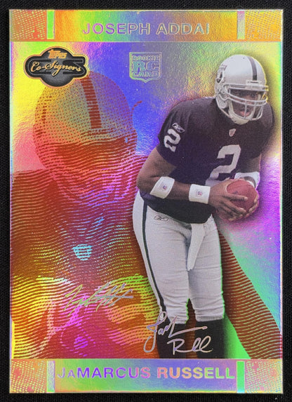 JaMarcus Russell 2007 Topps Co-Signers /50 Raiders