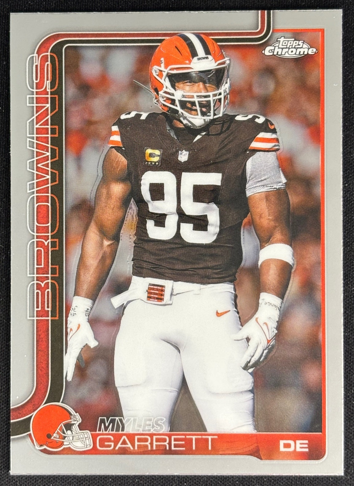 Myles Garrett 2025 Topps Chrome Browns Sports Trading Cards