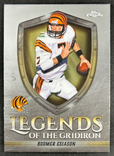 Boomer Esiason 2025 Topps Chrome Legends of the Gridiron Bengals Sports Trading Cards