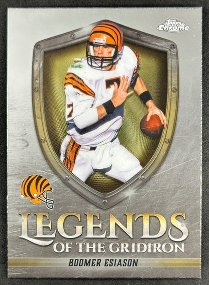 Boomer Esiason 2025 Topps Chrome Legends of the Gridiron Bengals Sports Trading Cards