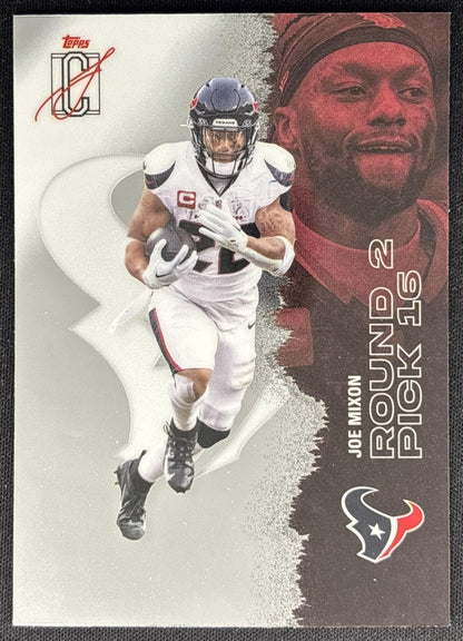 Joe Mixon 2025 Topps Signature Class Chrome Veteran Texans Sports Trading Cards