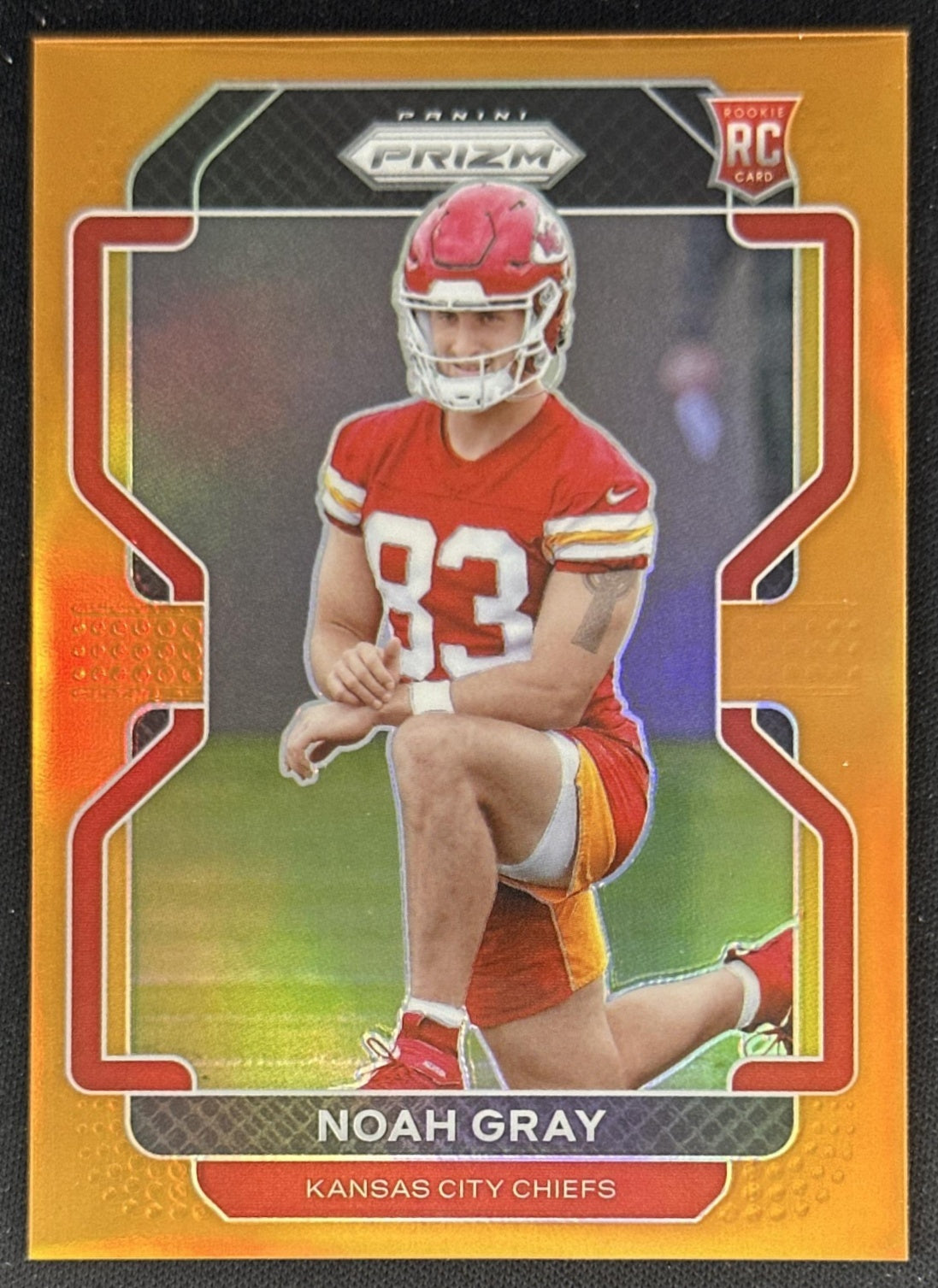 Noah Gray 2021 Panini Prizm Orange /249 Chiefs Default Title Sports Trading Cards
