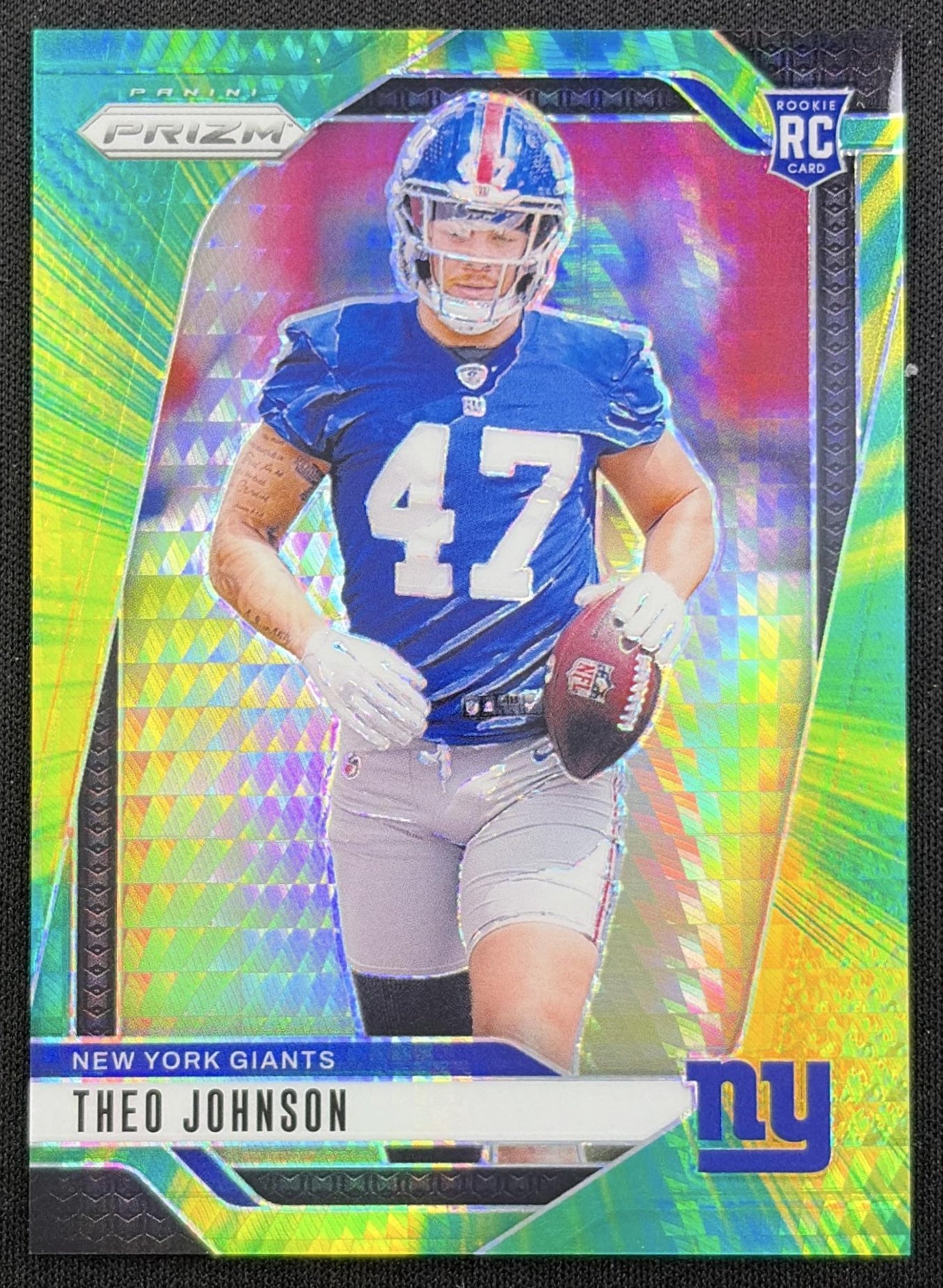 Theo Johnson 2024 Panini Prizm Hyper /180 Giants