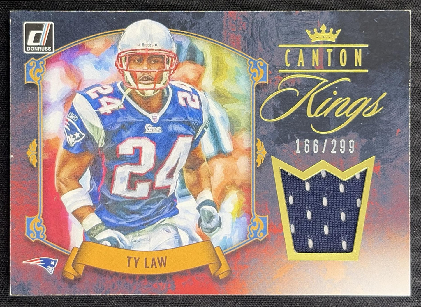 Ty Law 2020 Panini Donruss Canton Kings /299 Patriots