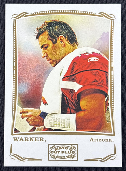 Kurt Warner 2009 Topps Mayo Cardinals