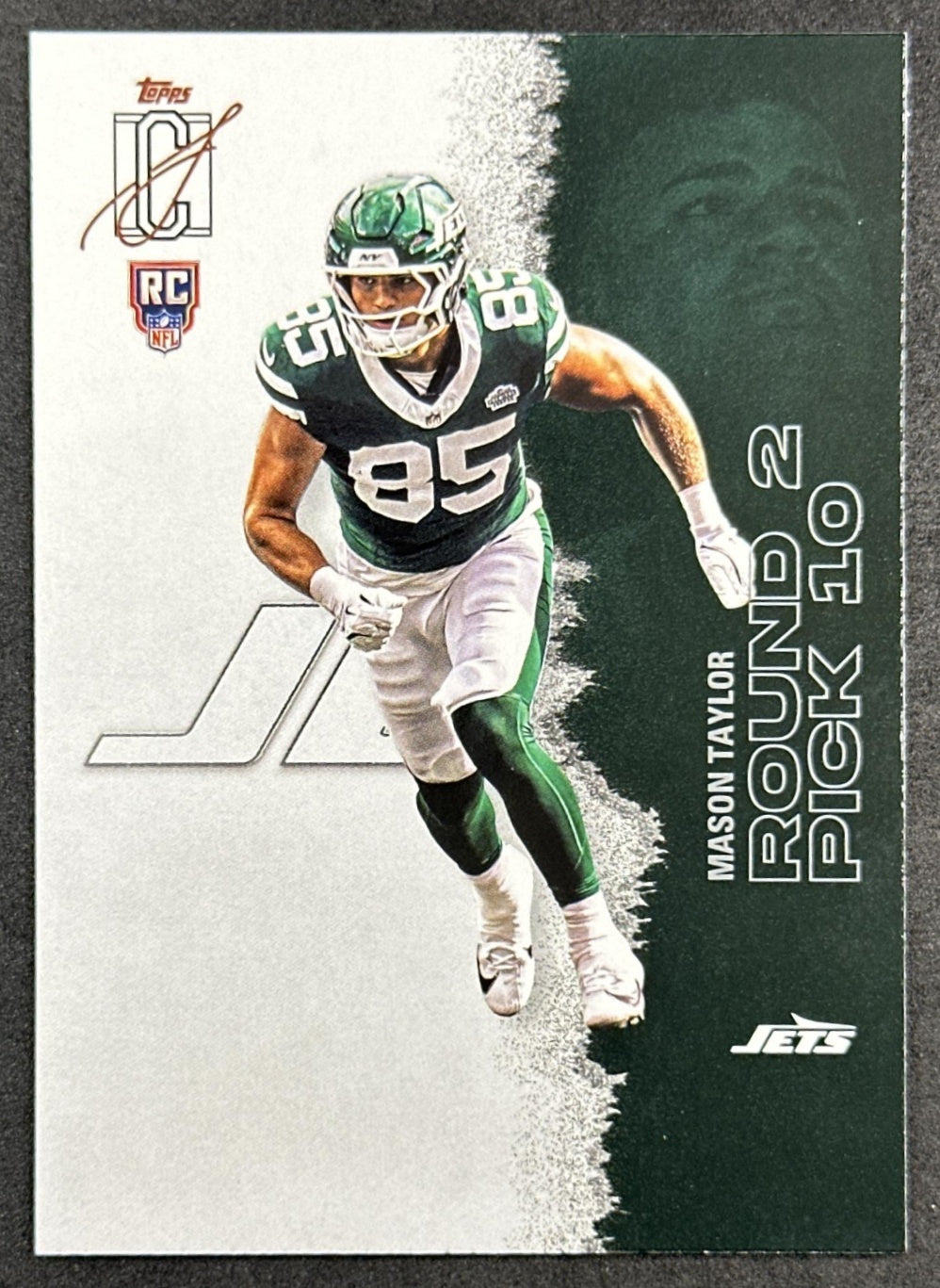 Mason Taylor 2025 Topps Signature Class Rookie Jets