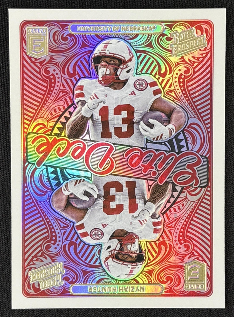 Nyziah Hunter 2026 Panini Donruss Elite Deck Cornhuskers
