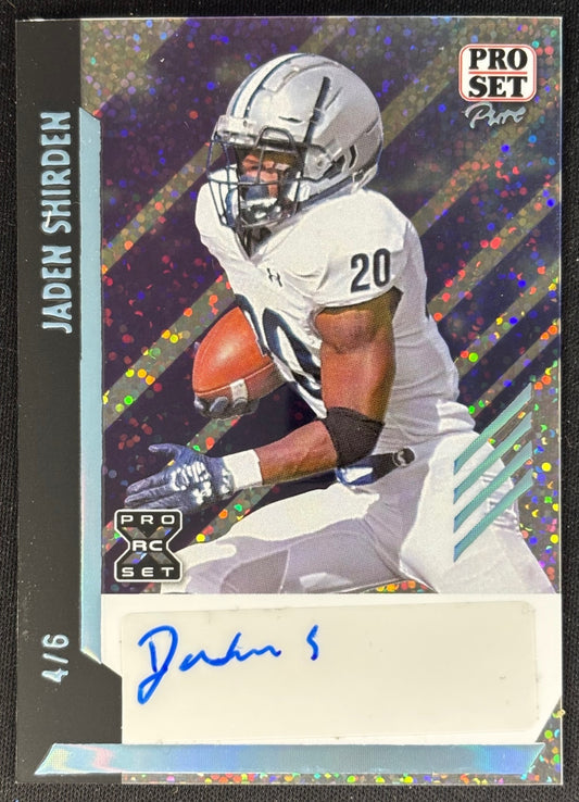 Jonathan Santucci 2024 Vivid Auto Crystal White /6 Sports Trading Cards