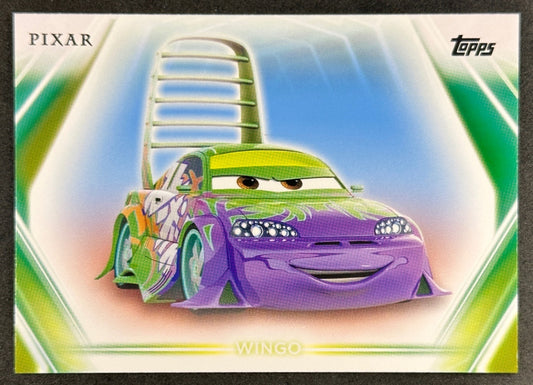 Wingo 2026 Topps Disney Neon Cars Entertainment Cards