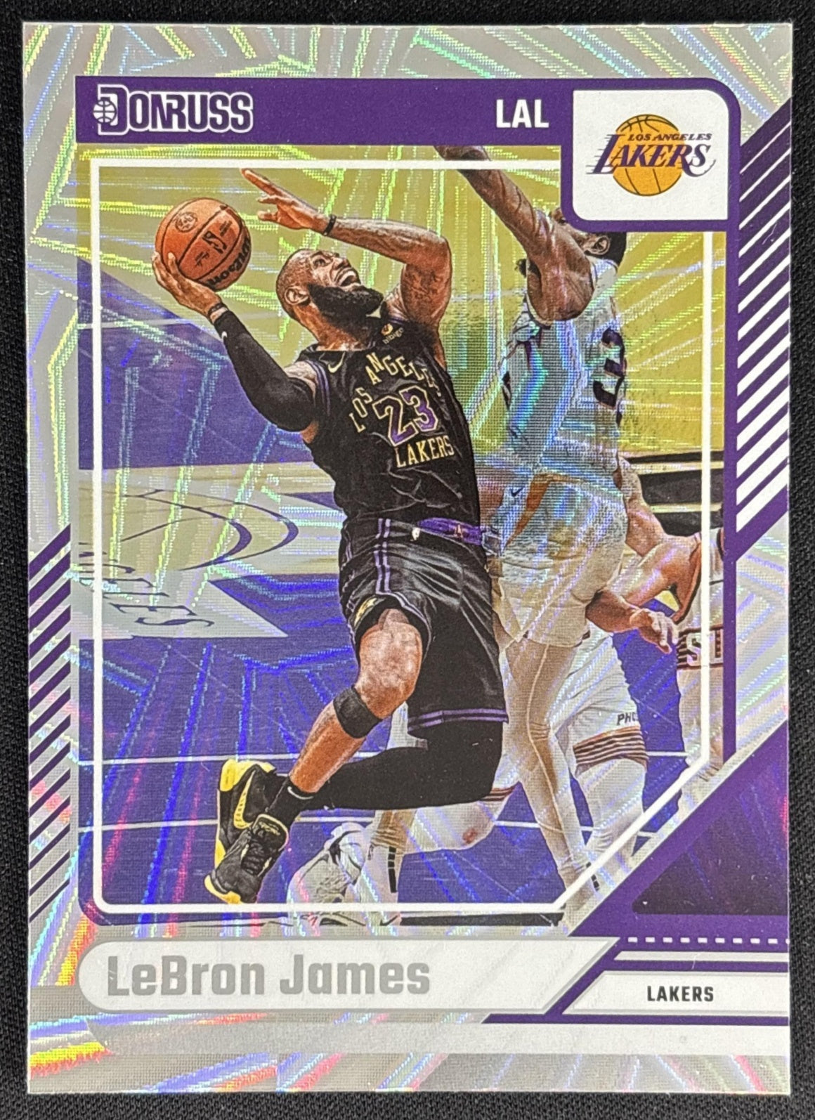 LeBron James 2024 Panini Donruss Wedges Lakers Sports Trading Card