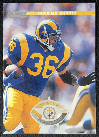 Jerome Bettis 1996 Donruss Steelers Front
