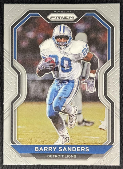 Barry Sanders 2020 Panini Prizm Lions Sports Trading Cards