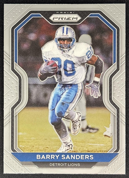 Barry Sanders 2020 Panini Prizm Lions - Front