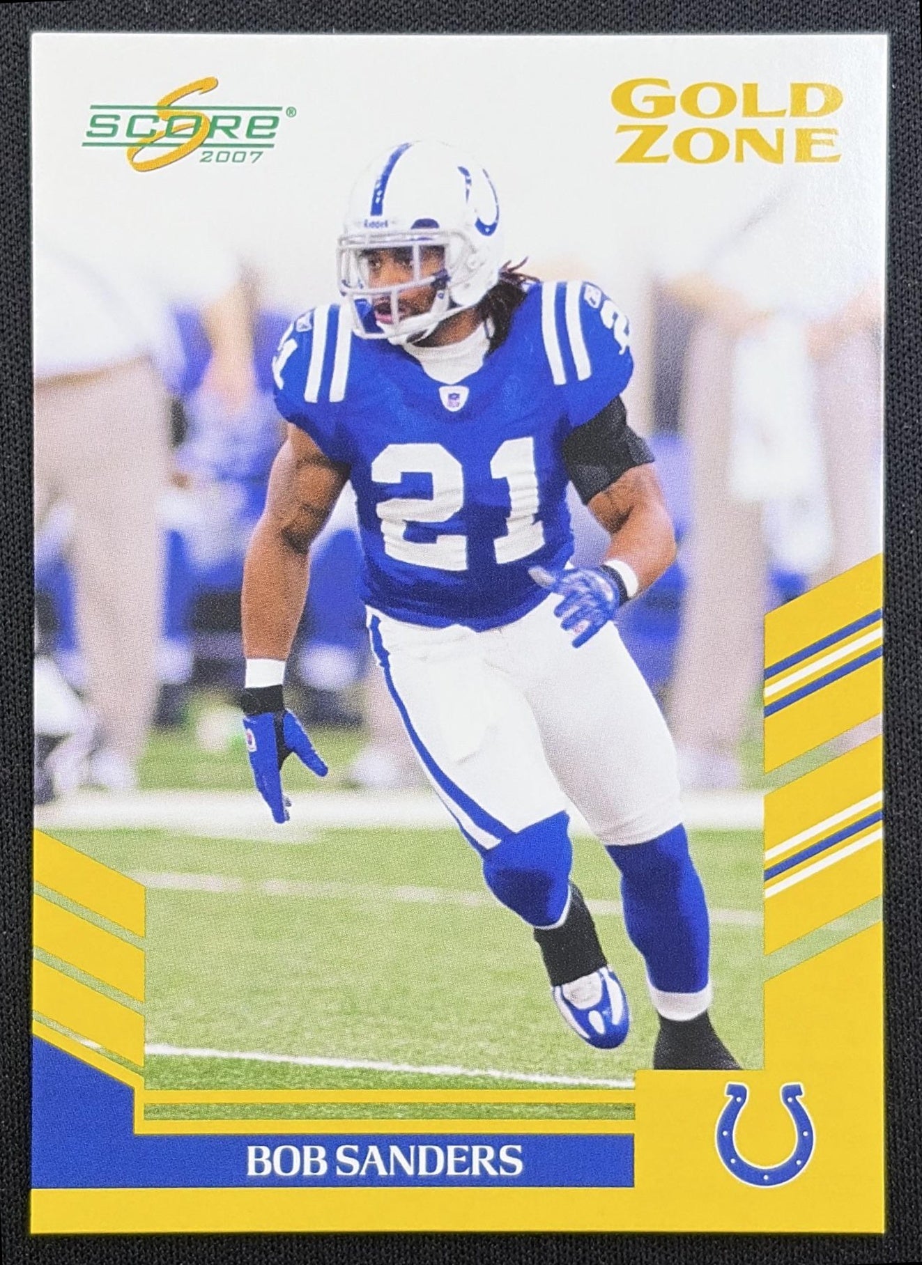 Bob Sanders 2007 Score Gold Zone /600 Colts