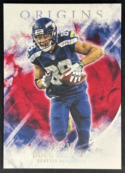Doug Baldwin 2017 Panini Origins Red /299 Seahawks front