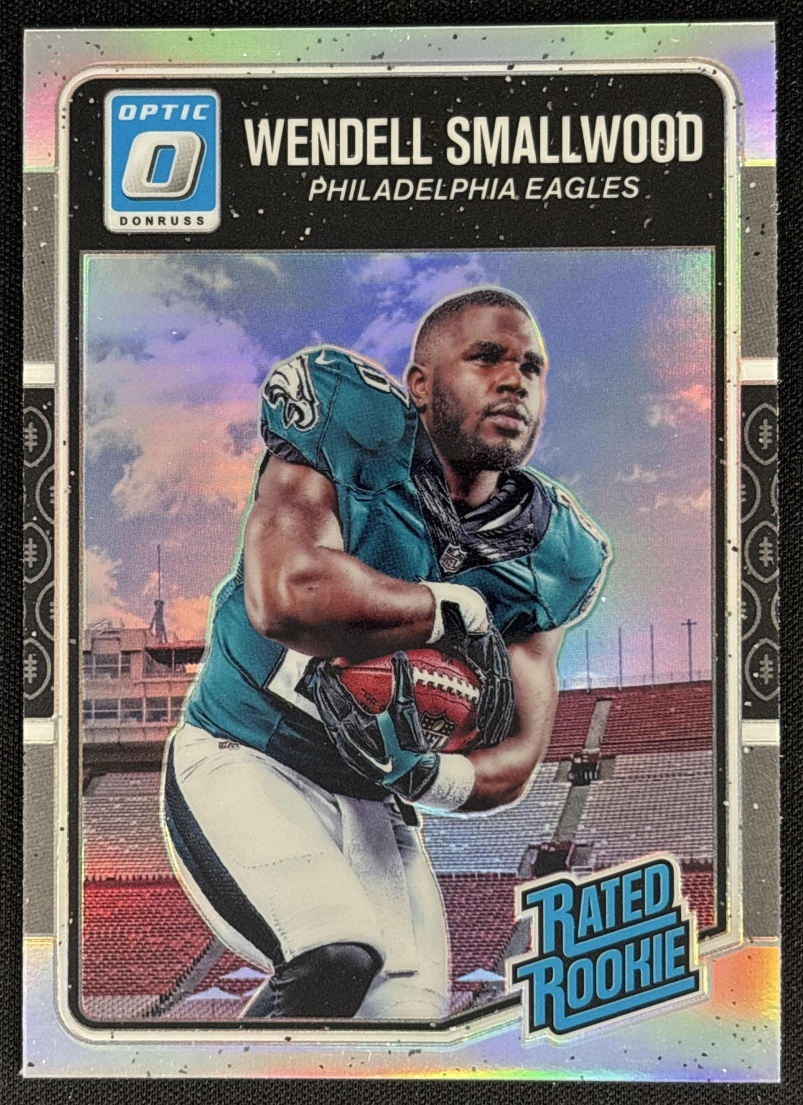 Wendell Smallwood 2016 Panini Donruss Optic Holo Eagles Sports Trading Card