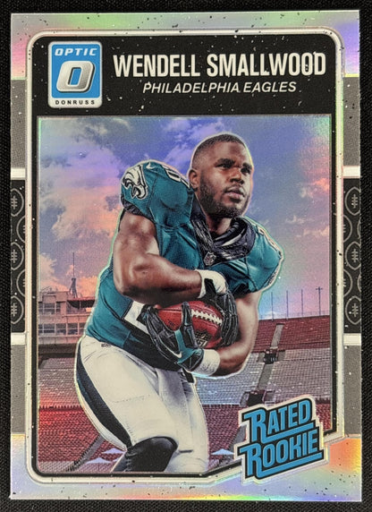 Wendell Smallwood 2016 Panini Donruss Optic Holo Eagles Sports Trading Card