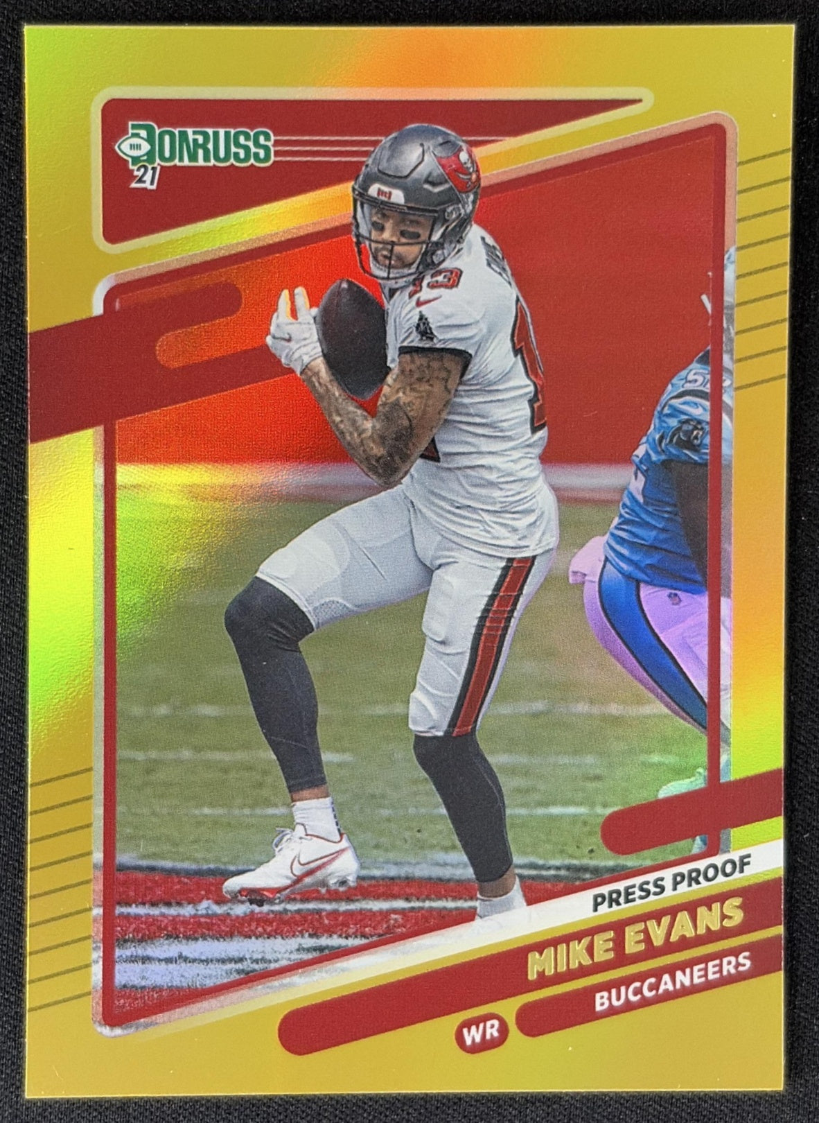 Mike Evans 2021 Panini Donruss Press Proof Premium Buccaneers - Tampa Bay Buccaneers