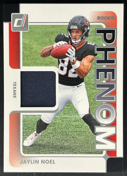 Jaylin Noel 2025 Donruss Optic Rookie Phenoms Texans