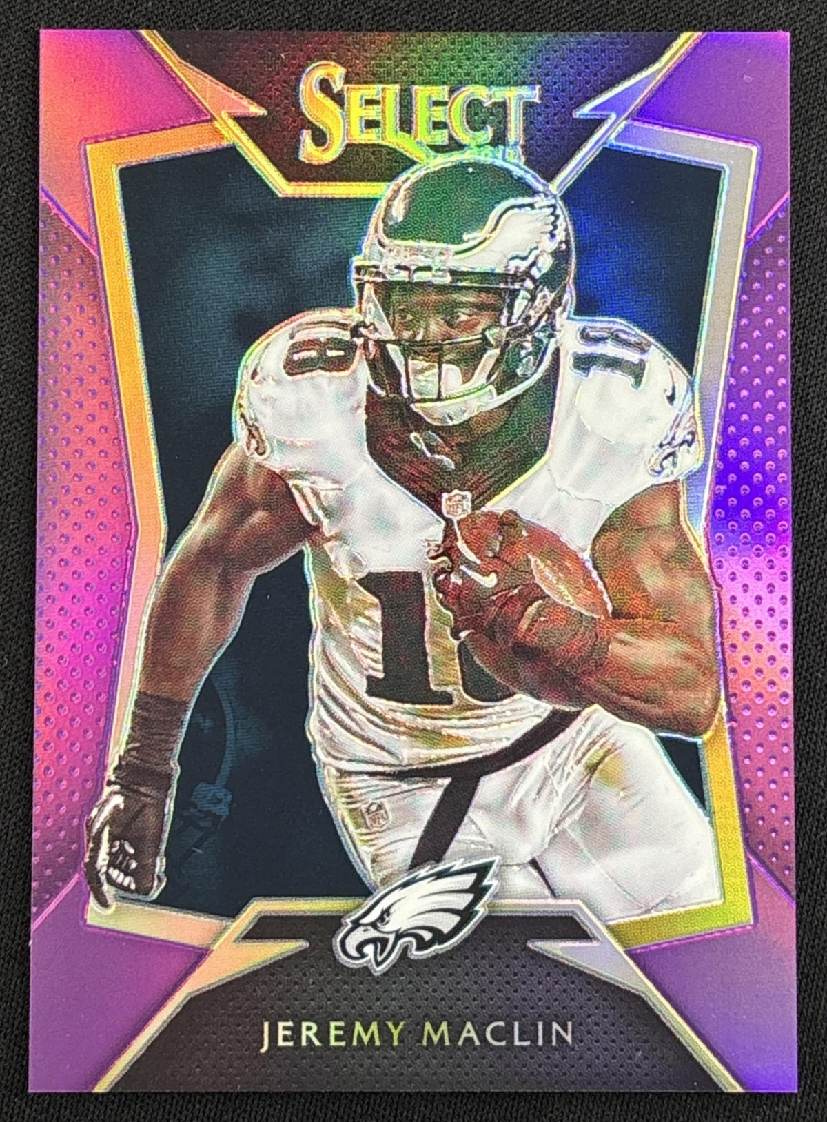 Jeremy Maclin 2014 Panini Select Prizm Purple /25 Eagles Sports Trading Card