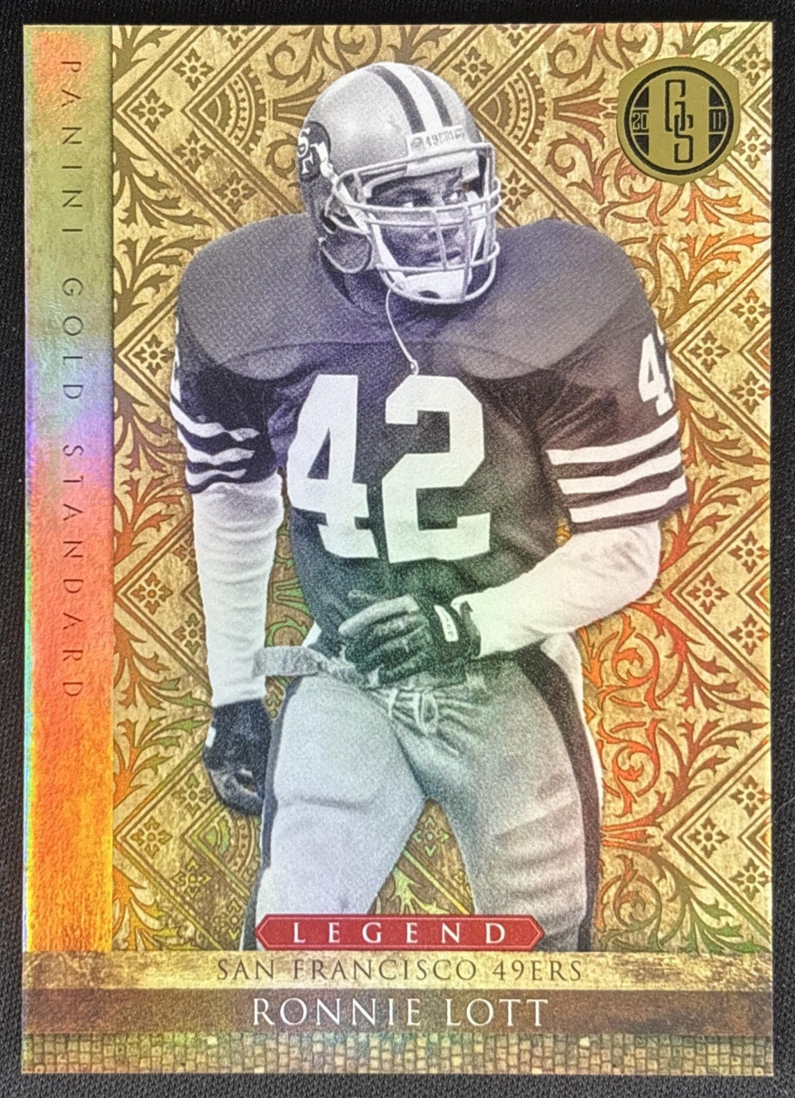 Ronnie Lott 2011 Panini Gold Standard /299 49ers Sports Trading Cards
