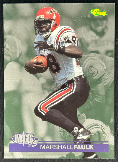 Marshall Faulk 1995 Images Four Sport Colts Sports Trading Cards