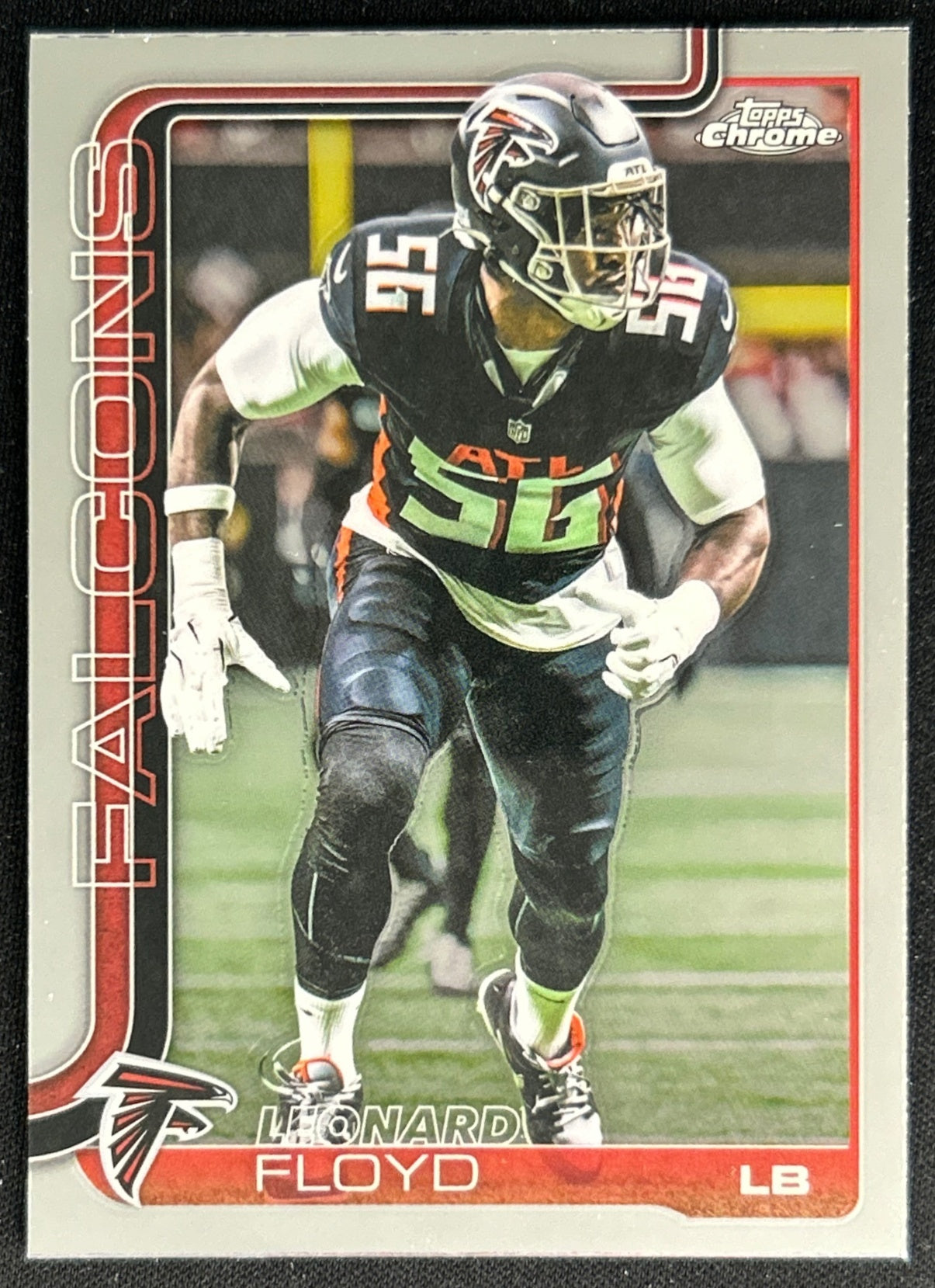 Leonard Floyd 2025 Topps Chrome Falcons Default Title Sports Trading Cards