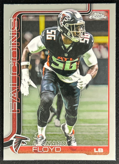 Leonard Floyd 2025 Topps Chrome Falcons Default Title Sports Trading Cards